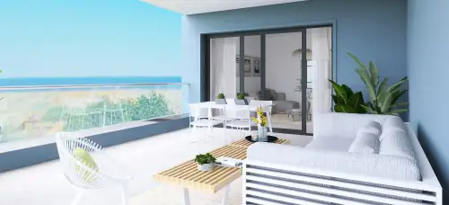 Apartments with sea-view terraces in Emilia-Romagna